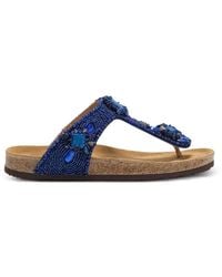Maliparmi - Glamour Infrabijoux Bead-Embellished Sandals - Lyst