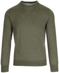 Al Duca d'Aosta - Fine-Knit Crew-Neck T-Shirt - Lyst