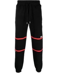 Gcds - Striped Cotton Track Pants - Lyst