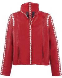 Dan Cassab - Elvis Studded Leather Jacket - Lyst