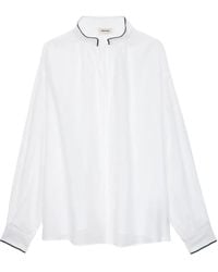 Zadig & Voltaire - Tigy Cotton Blouse - Lyst