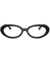 Ray-Ban - Oval-Frame Glasses - Lyst