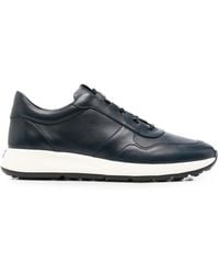 Tod's - Elasticated-Lace Leather Sneakers - Lyst