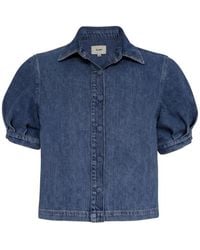 DL1961 - Montauk Puff-Sleeved Denim Shirt - Lyst
