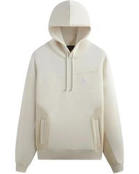 Kith - Felpa Con Design Color-Block E Cappuccio - Lyst