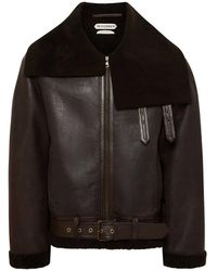 JW Anderson - Shearling Belted Jacket - Lyst