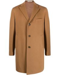Tagliatore - Single-Breasted Wool-Blend Coat - Lyst