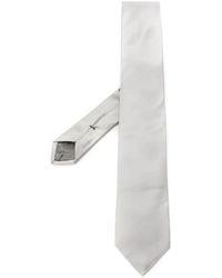 Emporio Armani - Woven Jacquard Tie Accessories - Lyst