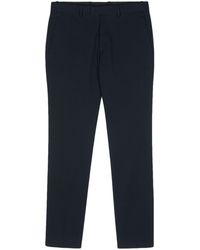 Theory - Tapered Wool-blend Trousers - Lyst