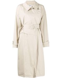 Pushbutton - Belted Trench Coat - Lyst