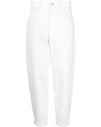 Brunello Cucinelli - Tapered Tailored Trousers - Lyst