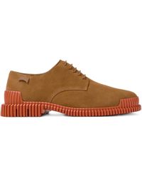 Camper - Pix Lace-Up Suede Oxford Shoes - Lyst