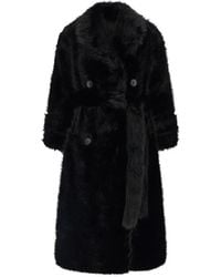 BB COUTURE - Jackie Double-Breasted Coat - Lyst