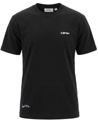 Off-White c/o Virgil Abloh - Archigeography Arrow Skate Printed T-Shirt - Lyst