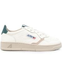 Autry - Medalist Panelled Leather Sneakers - Lyst