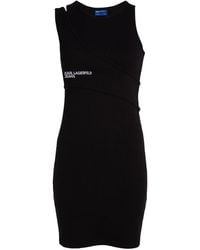 Karl Lagerfeld - Abito A Coste - Lyst