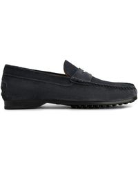 Tod's - Gommino スエードローファー - Lyst