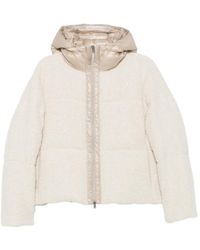 Herno - Sequin-Embellished Hooded Puffer Jacket - Lyst
