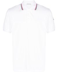 Moncler - Poloshirt mit Logo-Prägung - Lyst