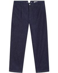 Pence - Pleated Adjustable-Strap Trousers - Lyst
