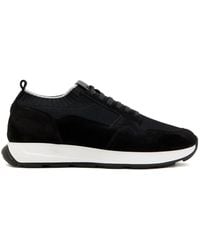 Neil Barrett - Lace-Up Panelled Sneakers - Lyst