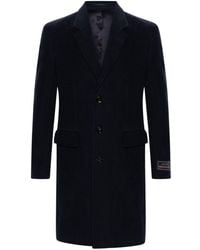 Gucci - Logo-appliqué Coat - Men's - Viscose/cotton - Lyst