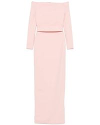 Solace London - Sabina Off-The-Shoulder Maxi Dress - Lyst