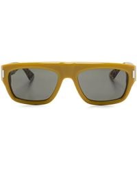 Saint Laurent - Rectangle-Frame Sunglasses - Lyst