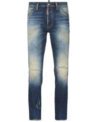 DSquared² - Jeans Met Vervaagd Patchwork - Lyst