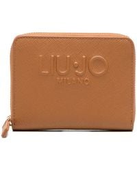 Liu Jo - Logo Zip Wallet - Lyst