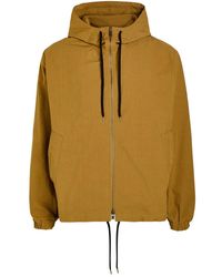 Studio Nicholson - Giacca Con Cappuccio E Zip - Lyst