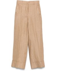 Incotex - Linen Trousers - Lyst
