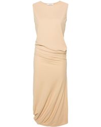 Lemaire - Twisted Jersey Maxi Dress - Lyst
