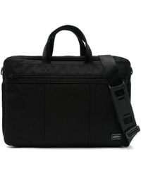 Porter-Yoshida and Co - Logo-Tag Laptop Bag - Lyst