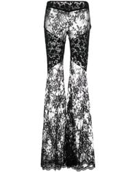 Roberto Cavalli - シャンティリーレース フレアパンツ - Lyst
