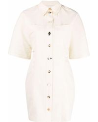 Nanushka - Short-sleeve Shirt Dress - Lyst