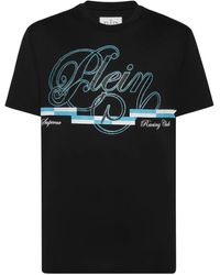Philipp Plein - Coursive Border T-Shirt - Lyst