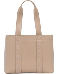 HUGO - Logo-Detail Tote Bag - Lyst