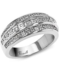 Pragnell - Platinum Manhattan Diamond Ring - Lyst