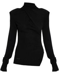 The Attico - Wool Sweater - Lyst