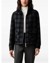 Mos Mosh - Camille Check-Pattern Zip-Up Jacket - Lyst
