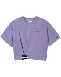 Izzue - Logo-Patch T-Shirt - Lyst