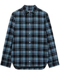 Off-White c/o Virgil Abloh - Checked Shirt - Lyst