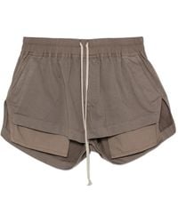 Rick Owens - Drawstring Layered-Effect Shorts - Lyst