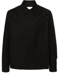 Jil Sander - Pointed-collar Cotton Shirt - Lyst