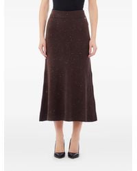 Liu Jo - A-Line Midi Skirt - Lyst