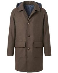 KIRED - Abrigo Cusna Reversible Con Capucha - Lyst