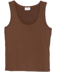 Marella - Ribbed Tank Top - Lyst