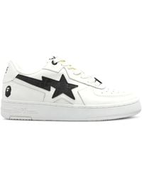 A Bathing Ape - Sneakers Aus Leder - Lyst