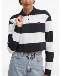 DKNY - Polo a rayas - Lyst